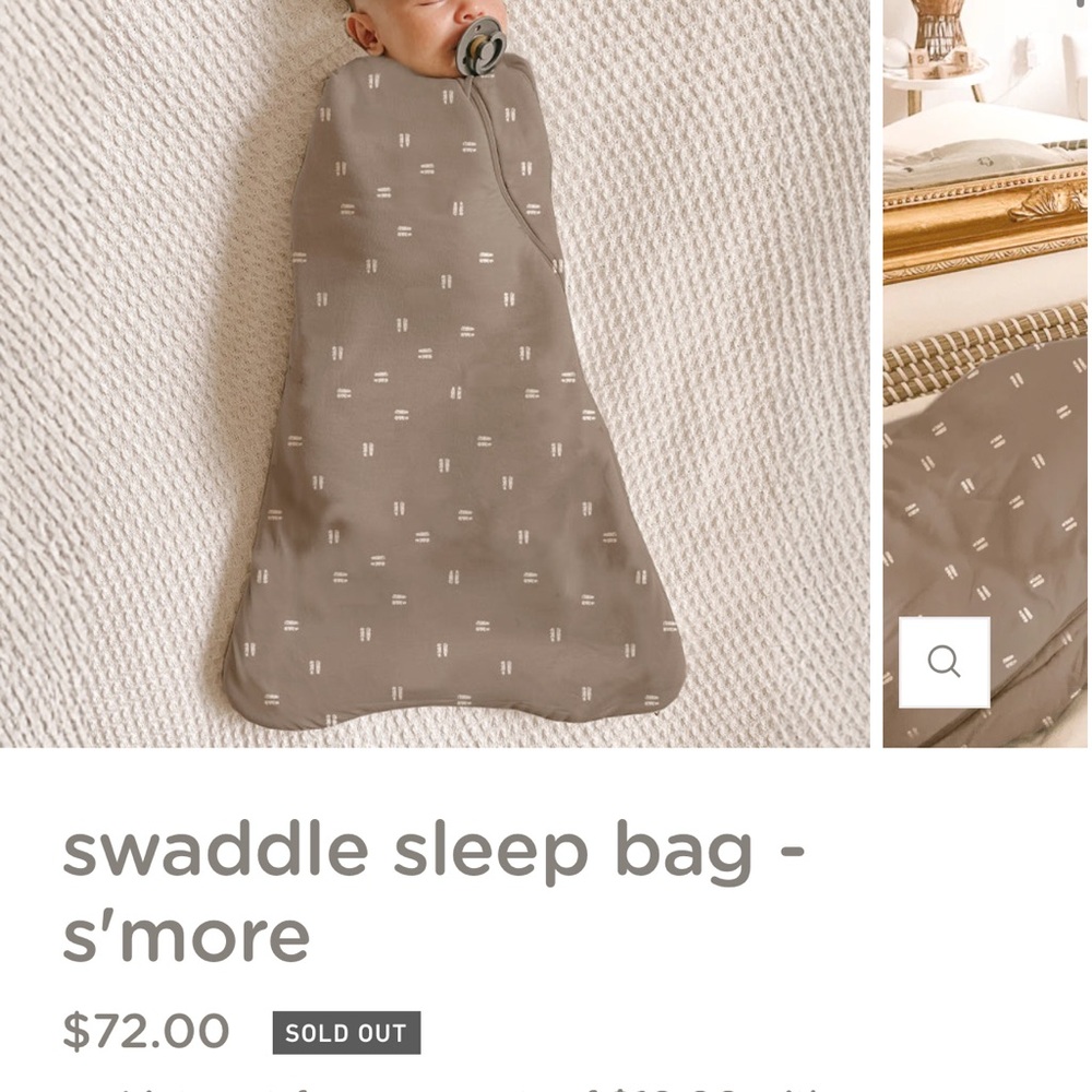 Gunamuna sleep sack 0-3 months